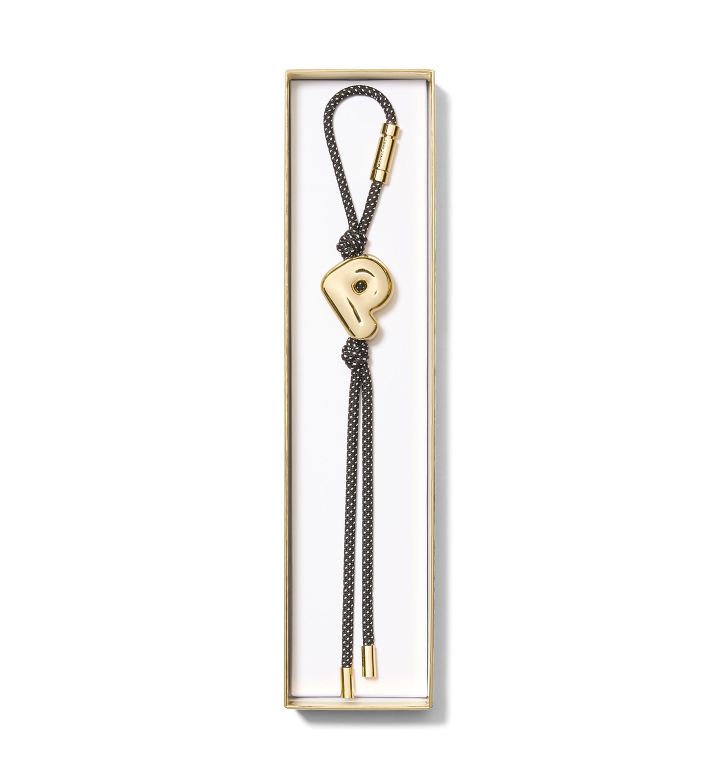 Charms Metal P Bubble Cord Charm 