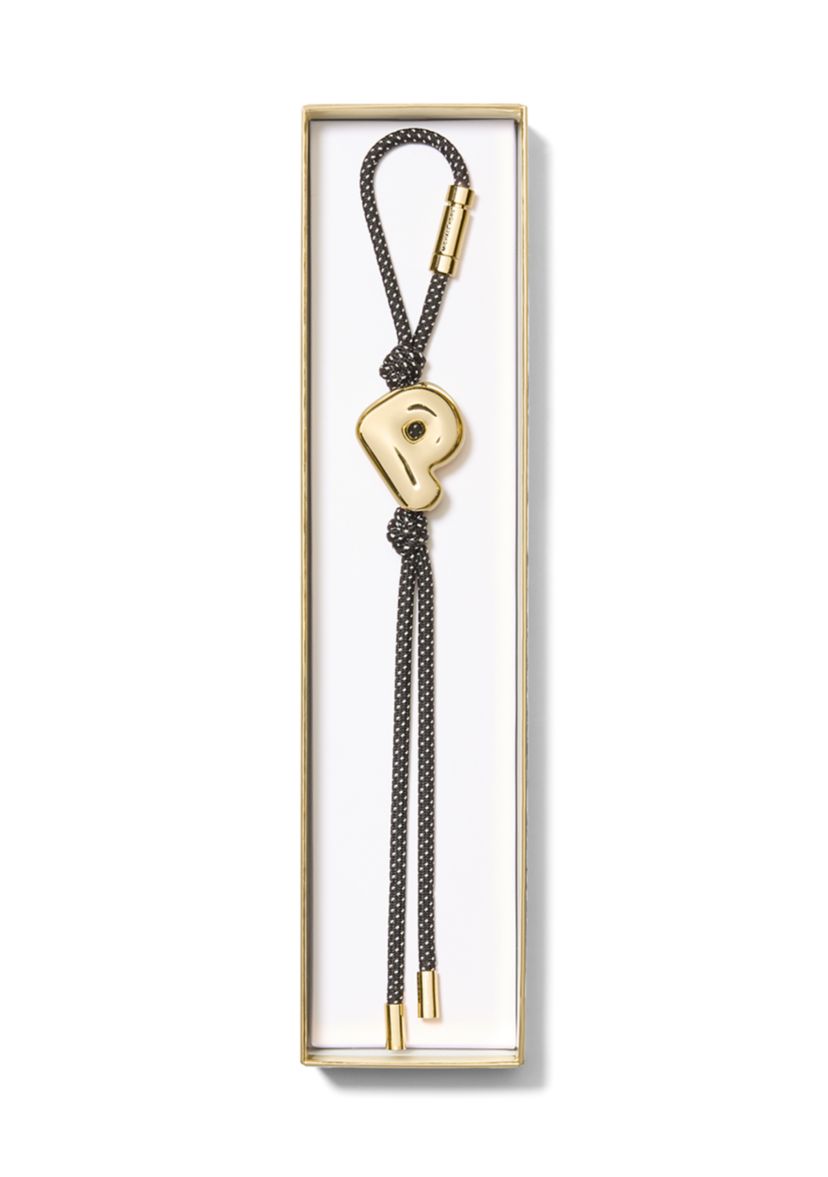 Charms Metal P Bubble Cord Charm 