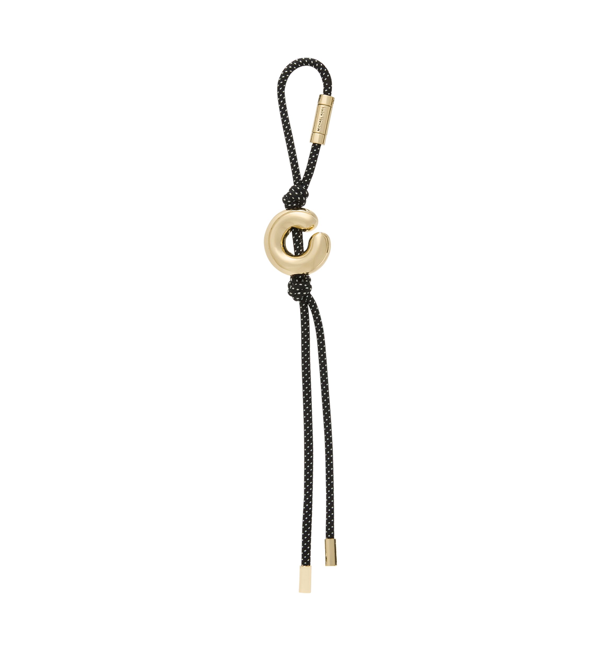 Charms Metal C Bubble Cord Charm 