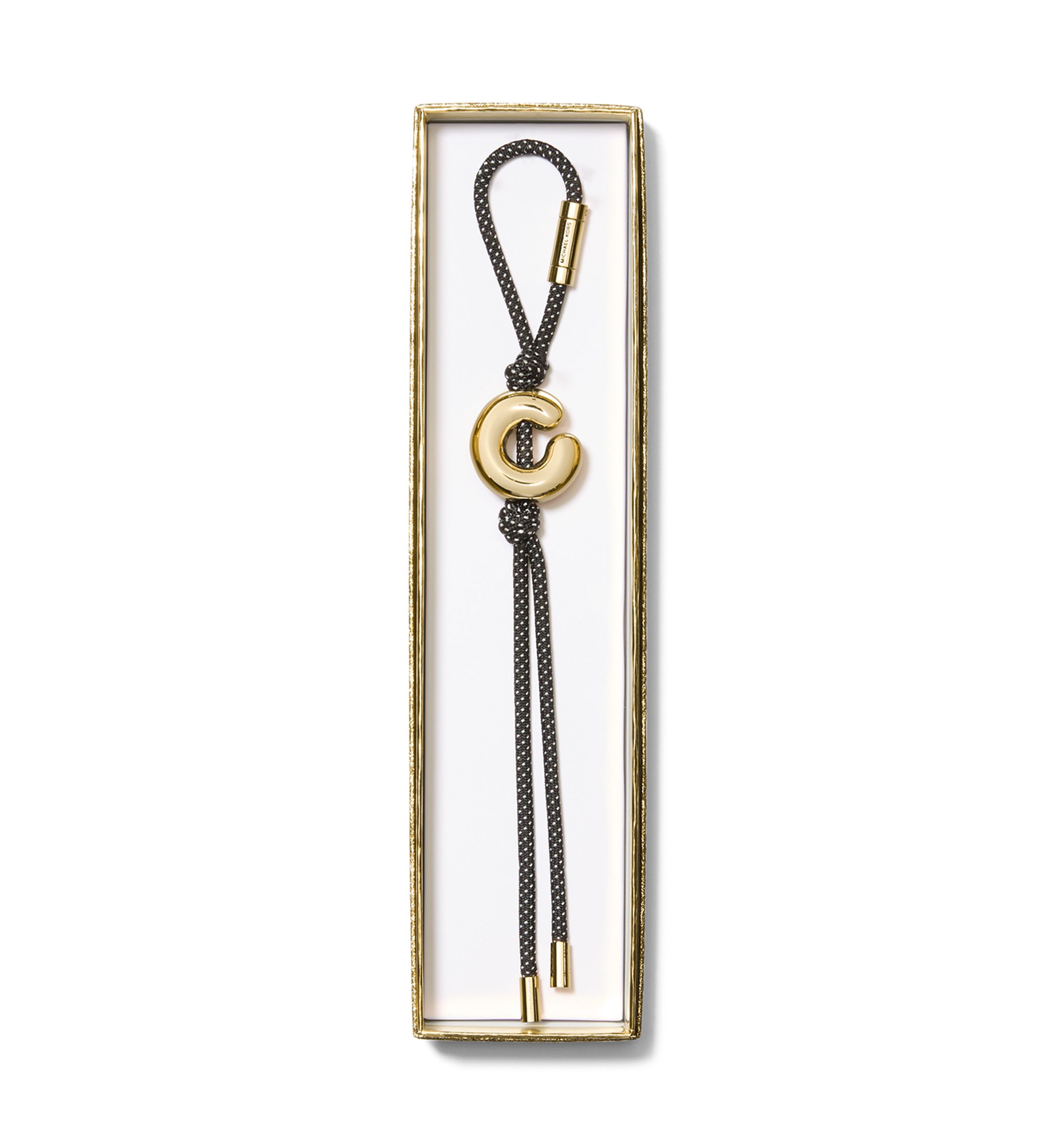 Charms Metal C Bubble Cord Charm 