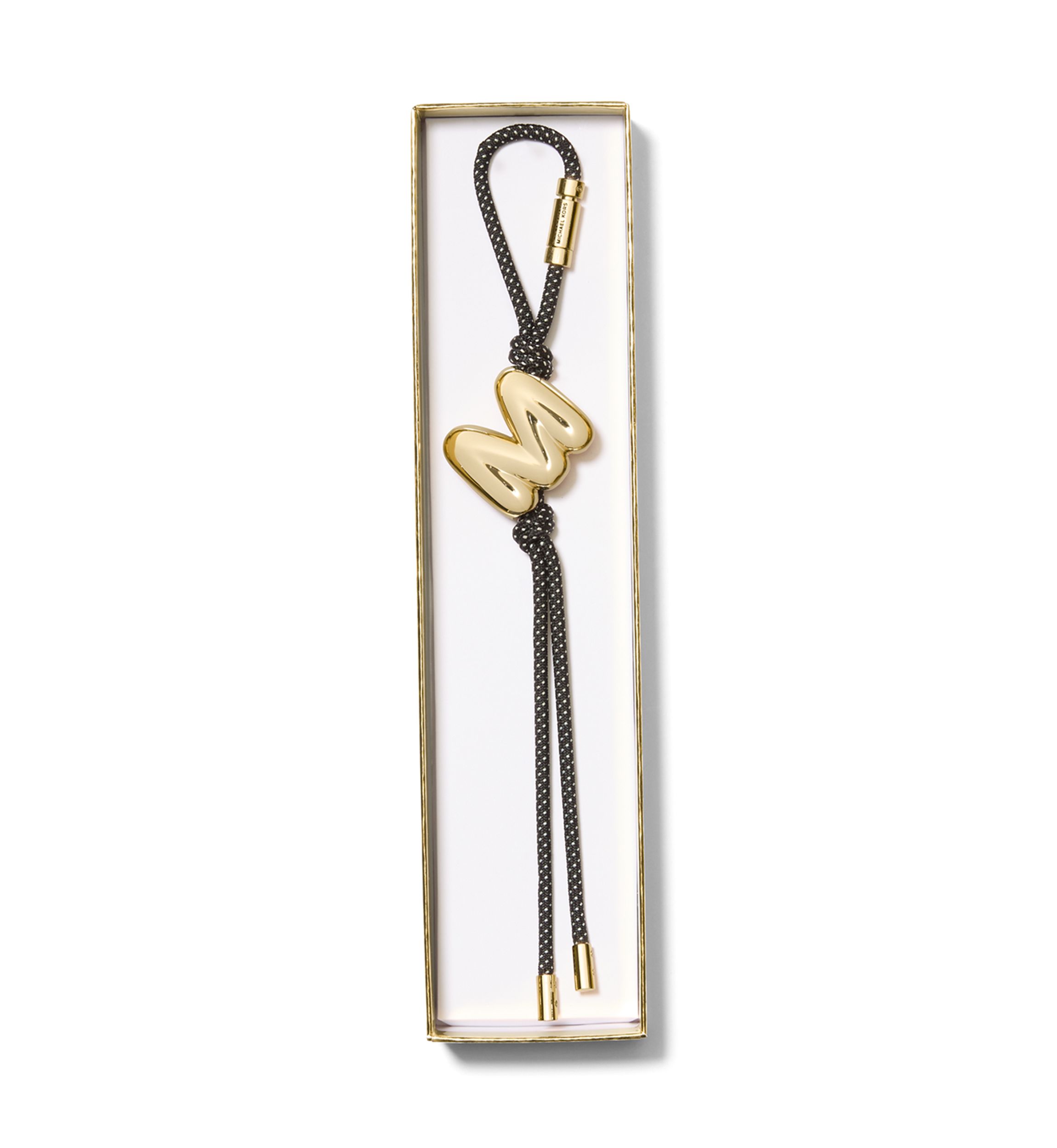  Charms Metal M Bubble Cord Charm 