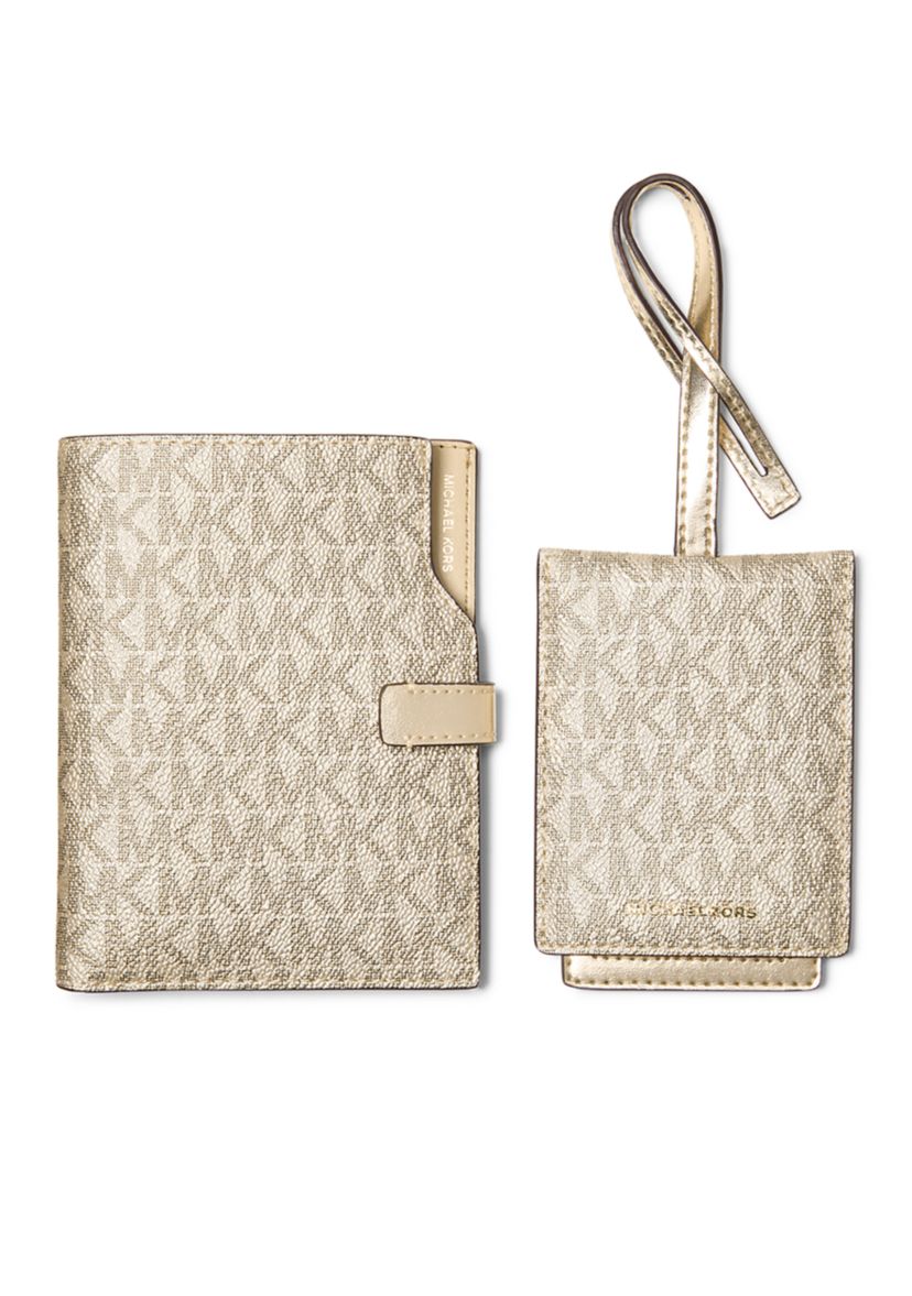 Jet Set Passport Wallet with Luggage Tag 