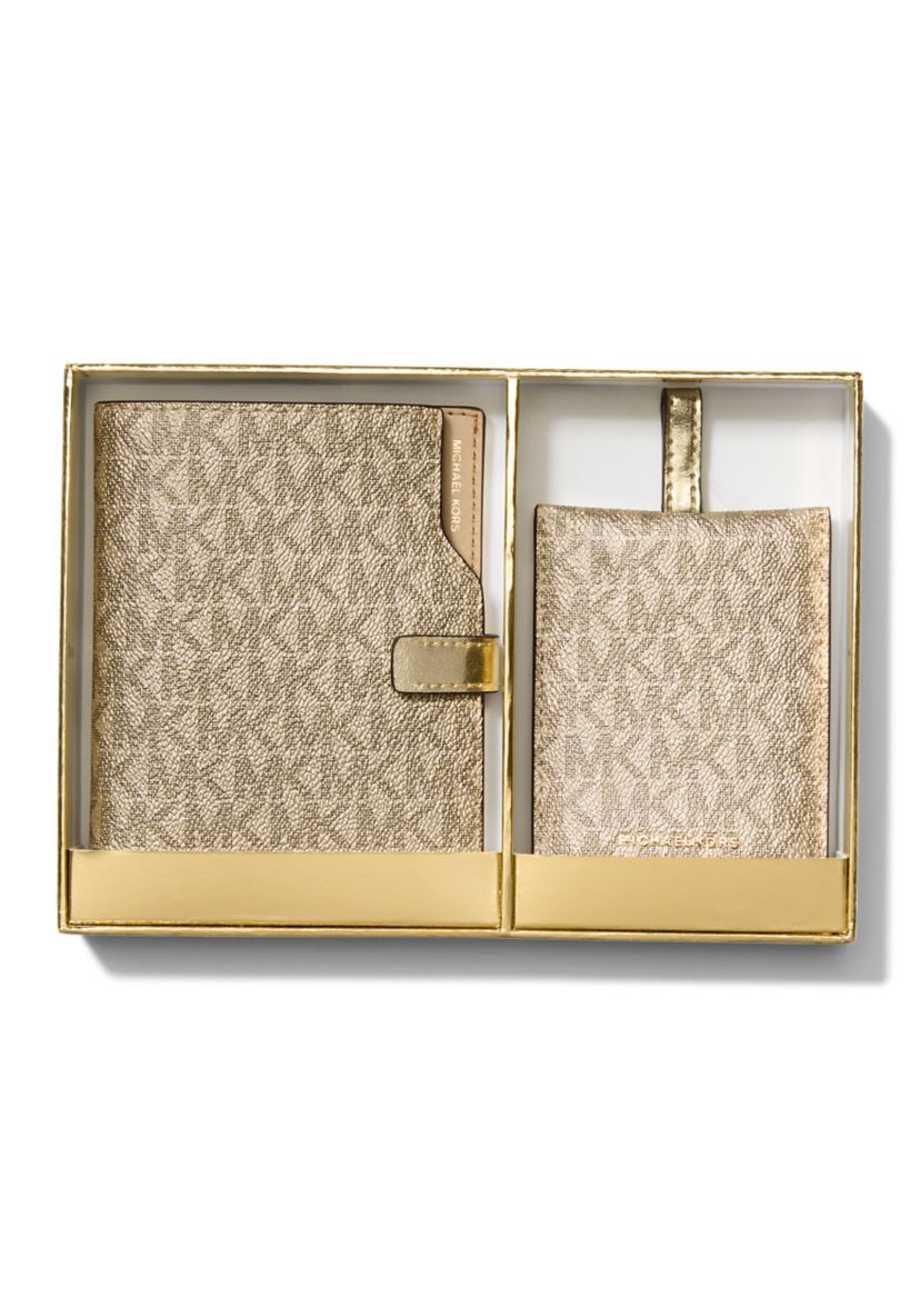 Jet Set Passport Wallet with Luggage Tag 