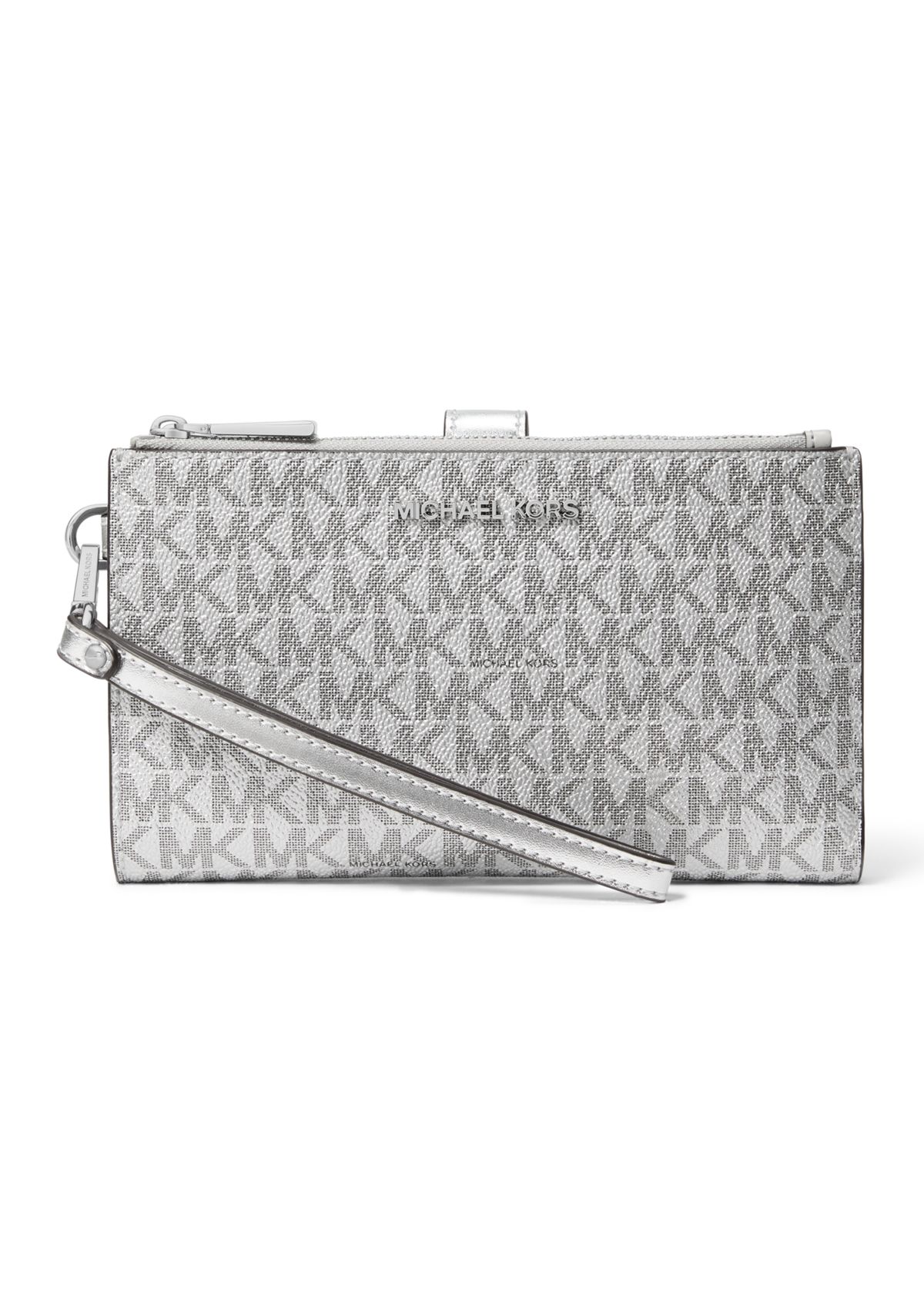Jet Set Double Zip Wristlet 
