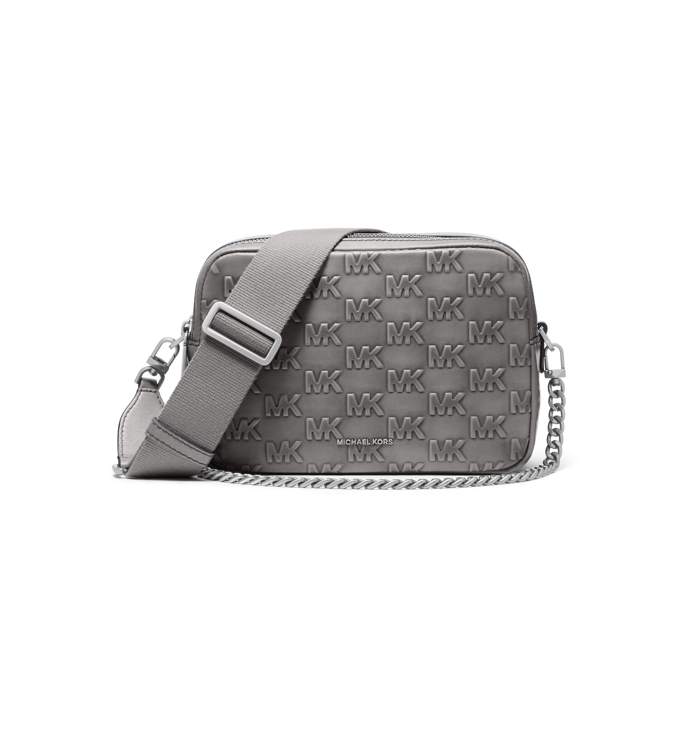 Bryant Medium Double-Zip Chain Camera Crossbody