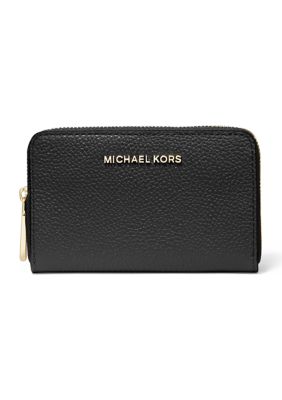 Michael Michael Kors Women's Jet Set Small Zip Around Card Case