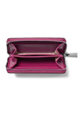 Jet Set Charm Small Logo and Leather Envelope Trifold Wallet