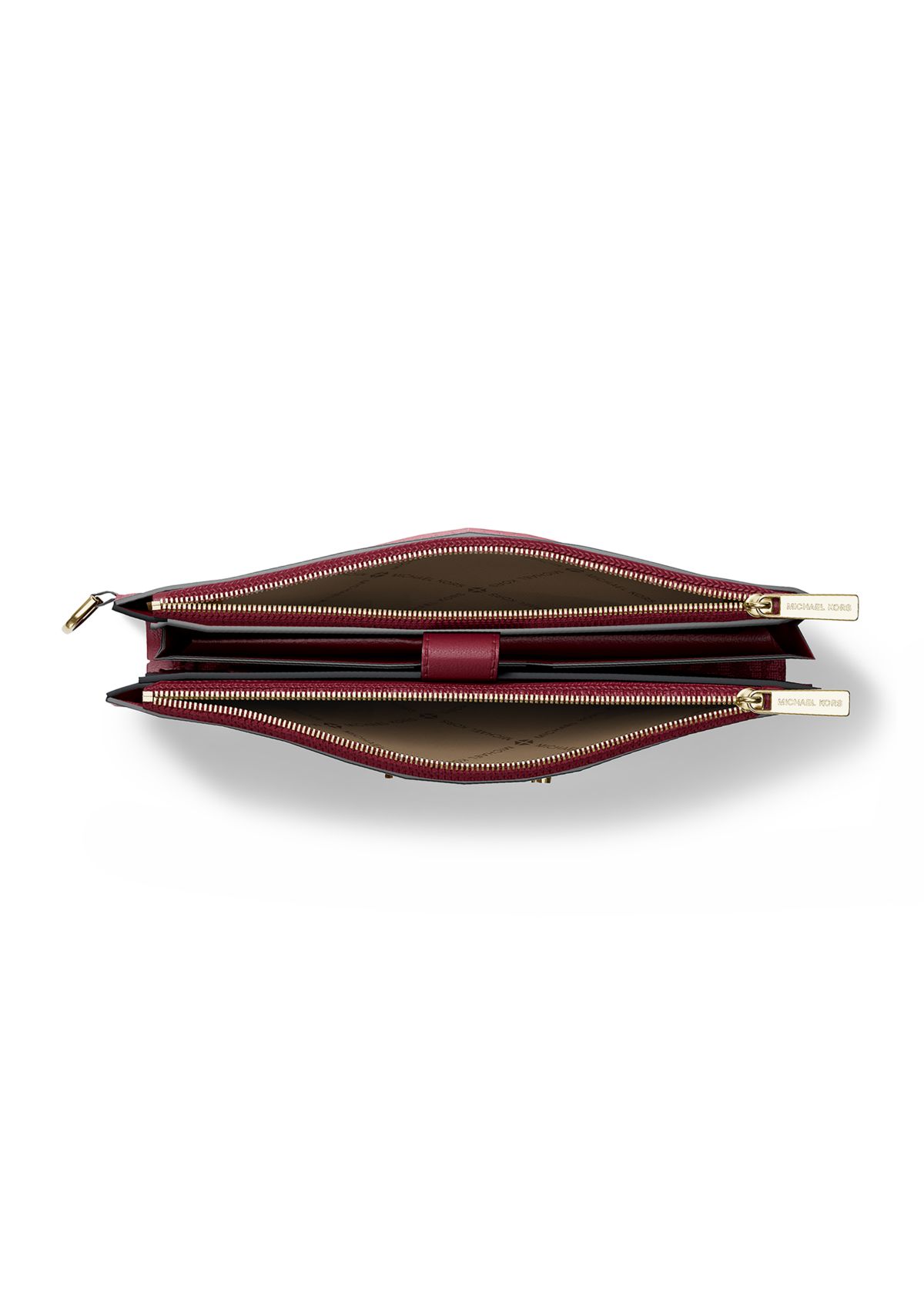 Jet Set Double Zip Wristlet