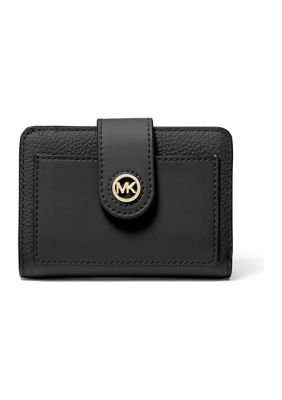 MICHAEL Michael Kors Women's Charm Small Tab Compact Pocket Wallet -  260083132H3G0KD5L