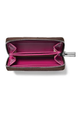 Michael Kors Lavender Jet Set Travel Wallet  Travel wallets, Studded  backpack, Michael kors wallet