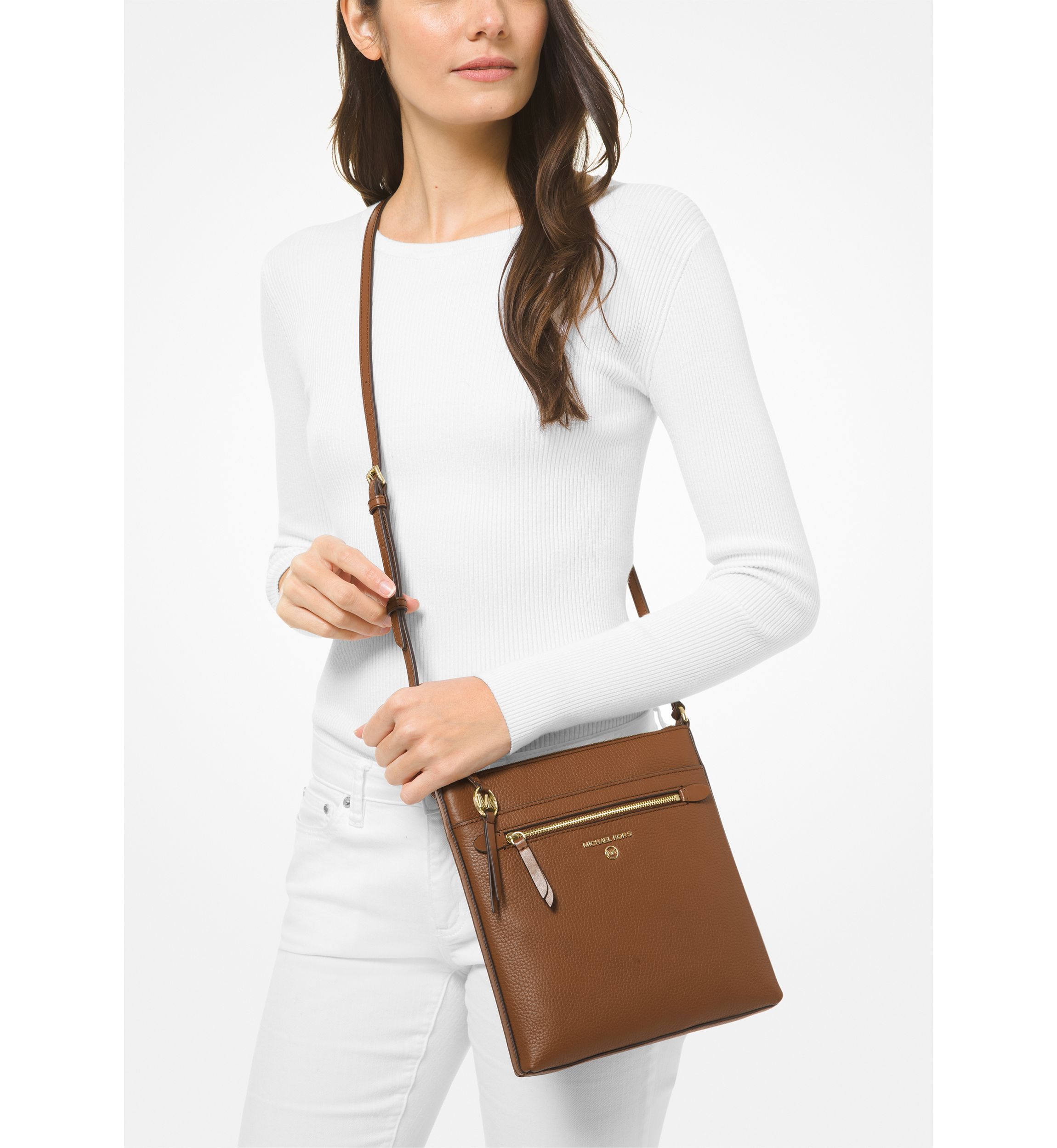 Jet Set Charm Small Flat Crossbody