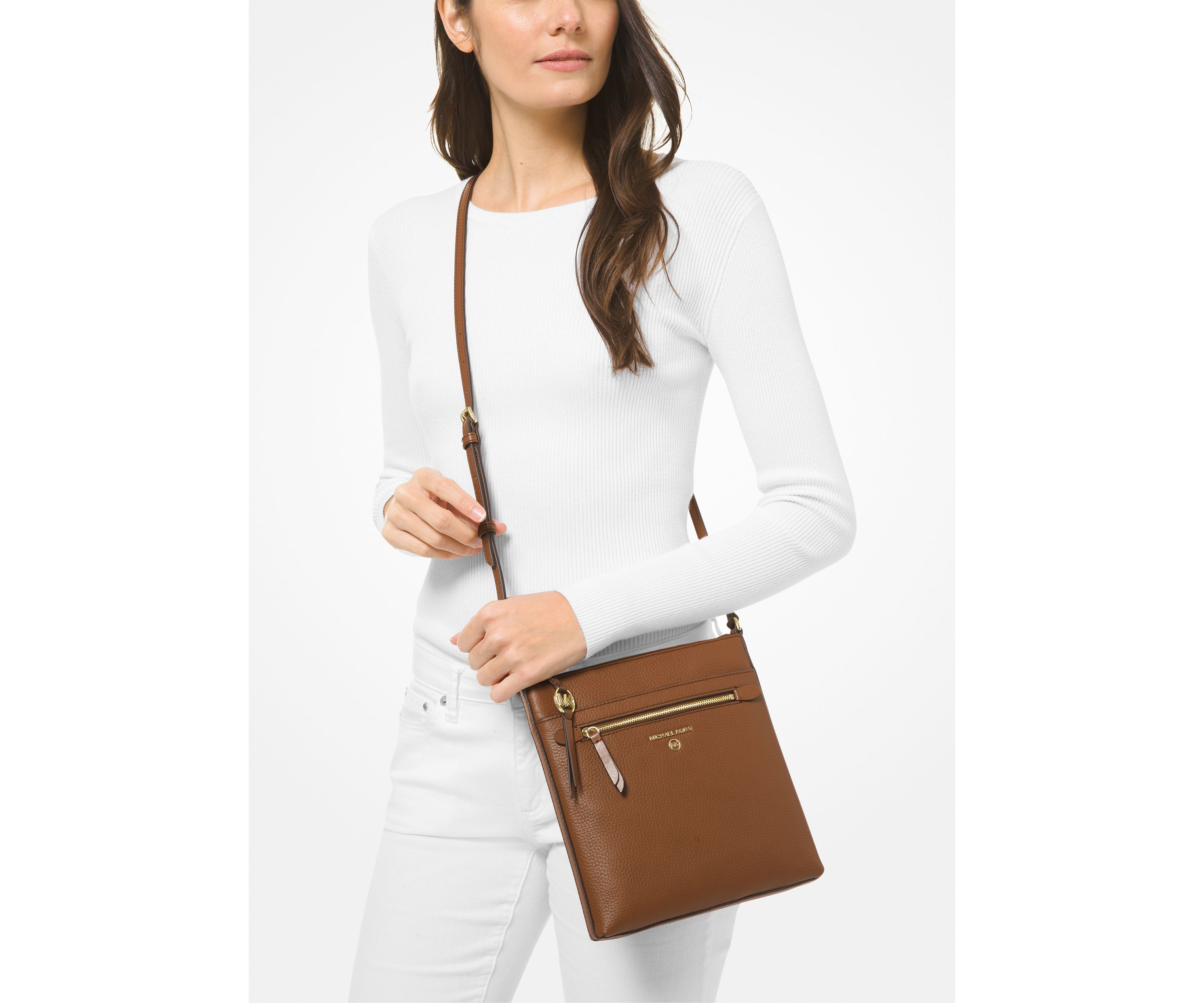 Jet Set Charm Small Flat Crossbody