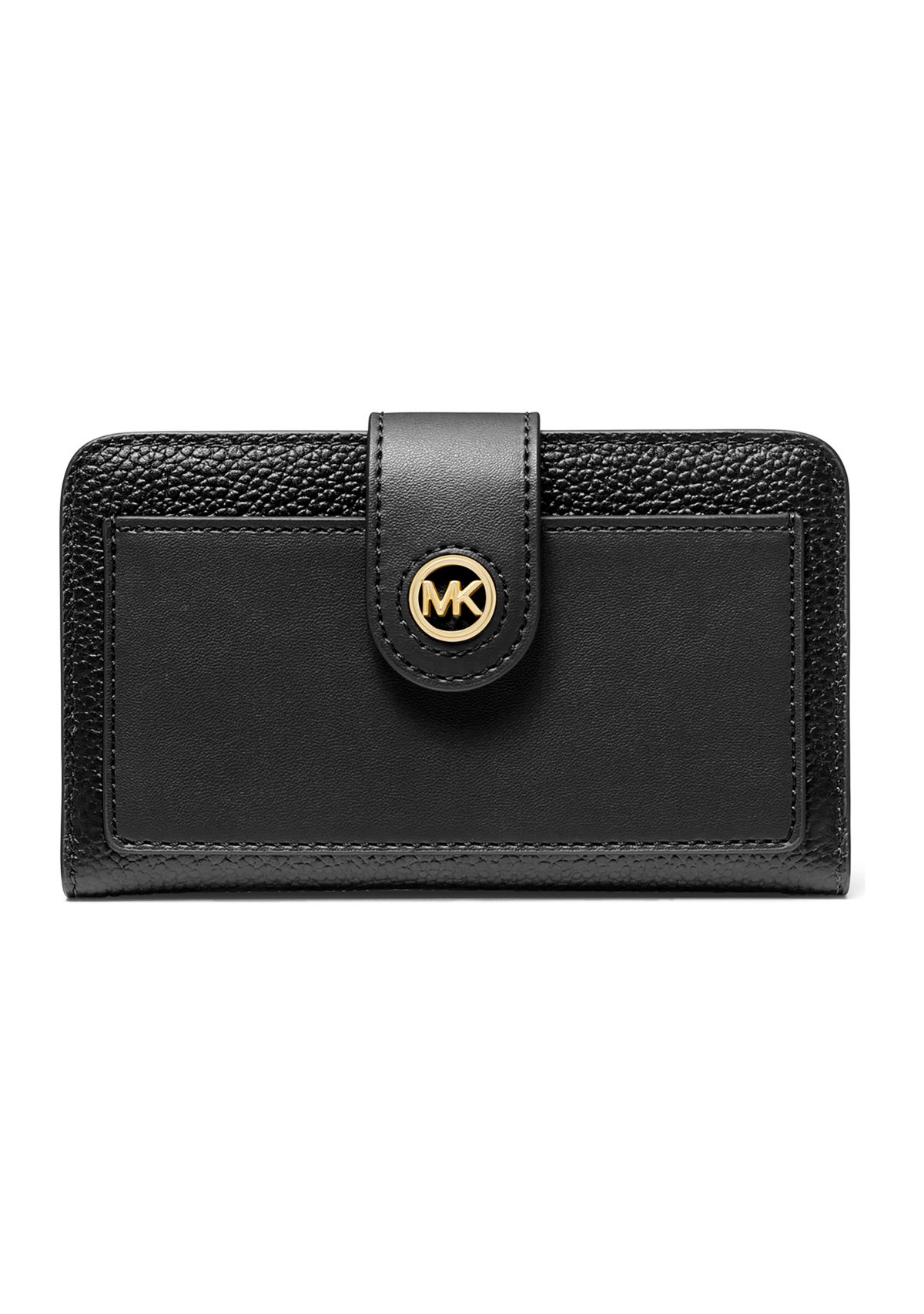 MK Charm Medium Tab Pocket Bifold Wallet