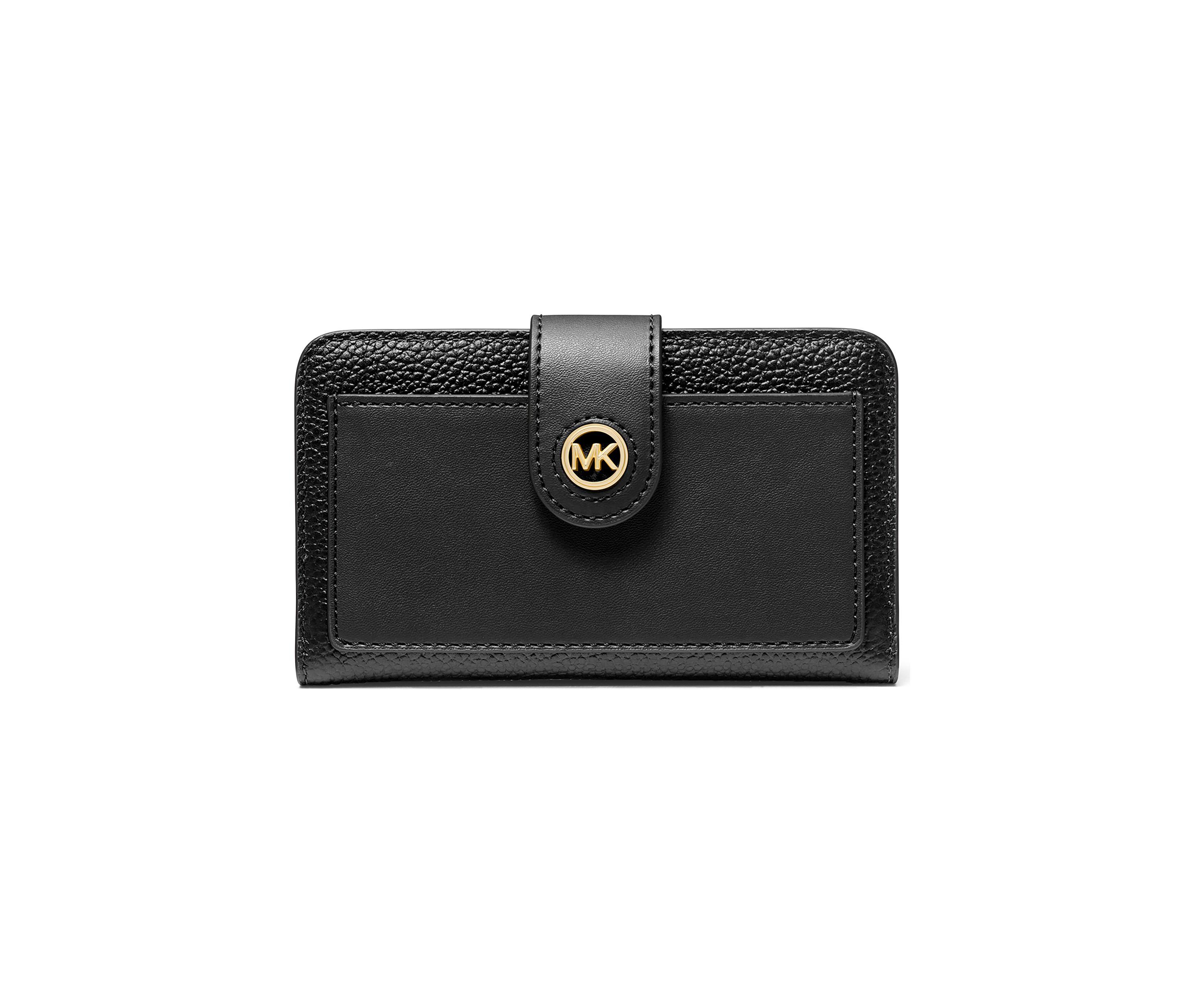 MK Charm Medium Tab Pocket Bifold Wallet