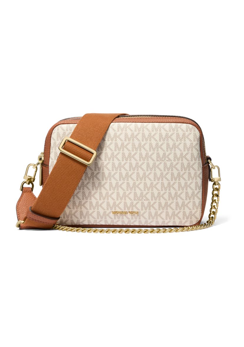 Bryant Medium Double Zip Chain Camera Crossbody 