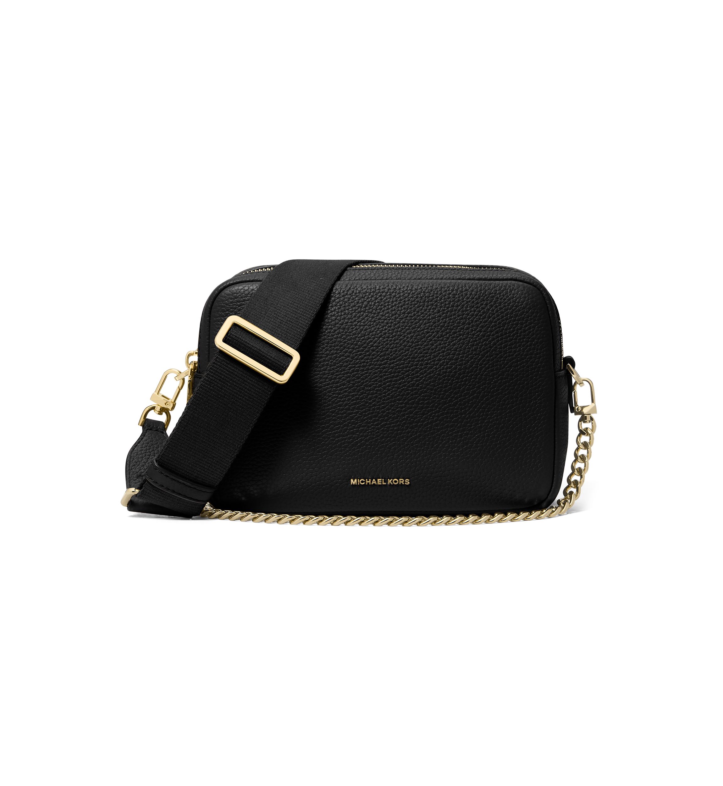 MICHAEL Michael Kors Bryant Medium Double Zip Chain Camera