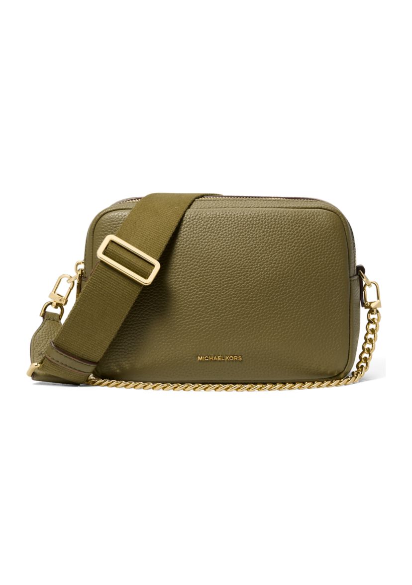 Bryant Medium Double Zip Chain Camera Crossbody 