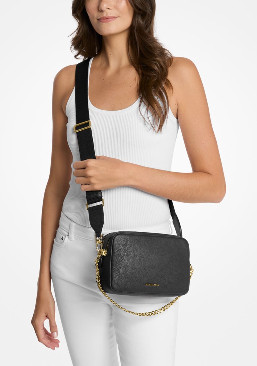 MICHAEL Michael Kors Bryant Medium Double Zip Chain Camera