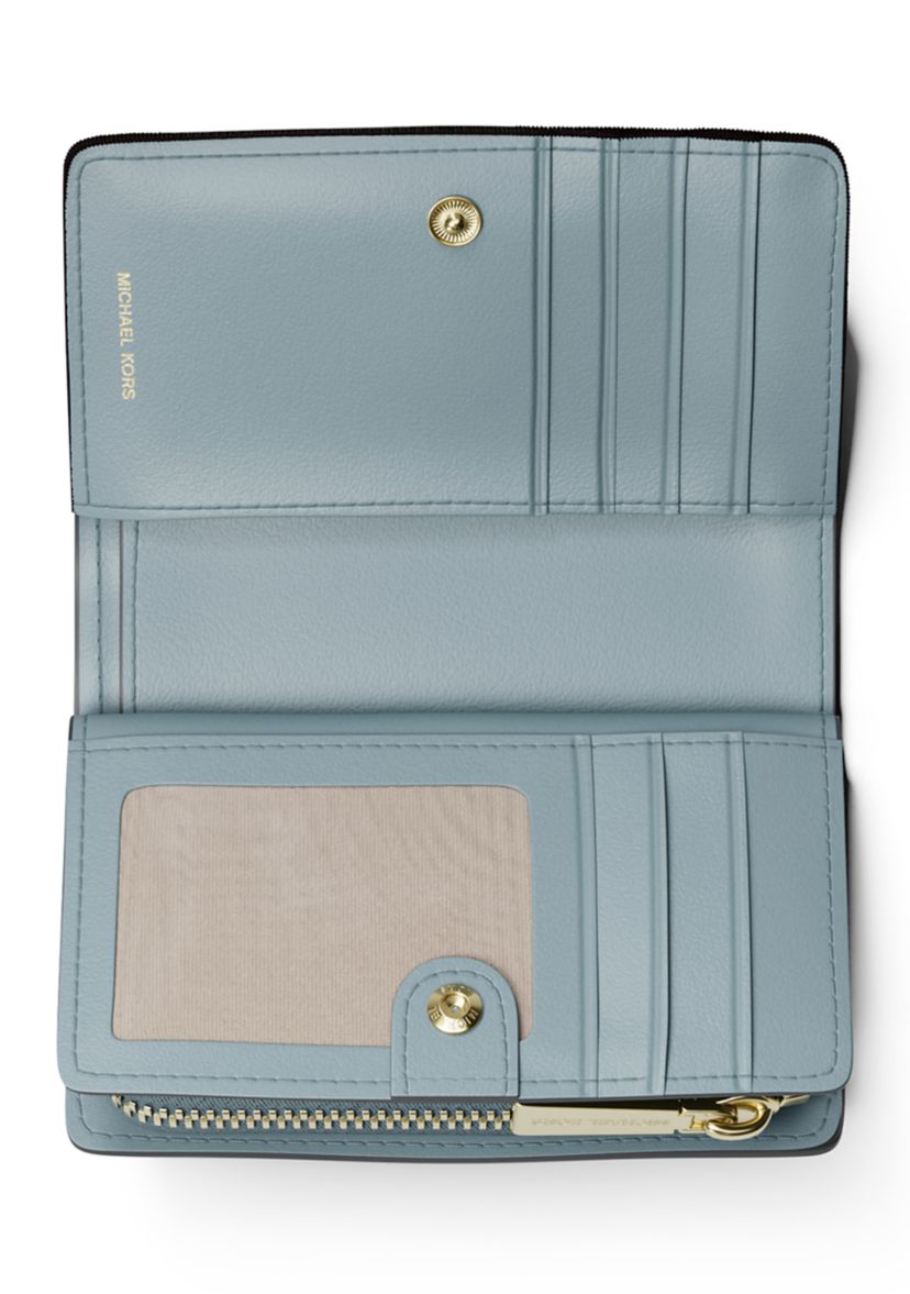 【新品】マイケルマイケルコース BRYANT 32S5GYTZ2B 財布 Bryant Medium Signature Logo Wallet in VANILLA/ACORN - Sale