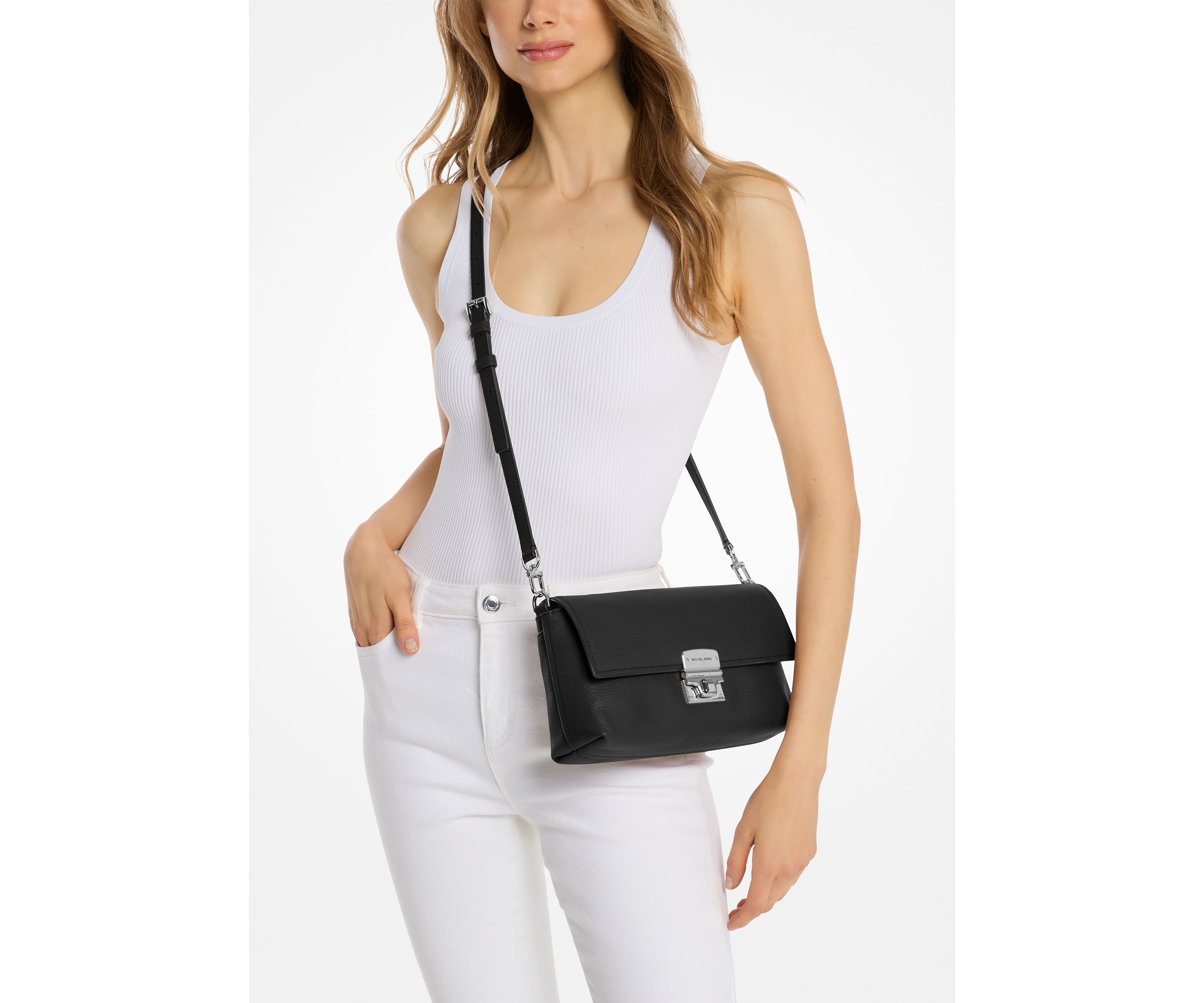 Addie Medium Convertible Pouchette Crossbody 