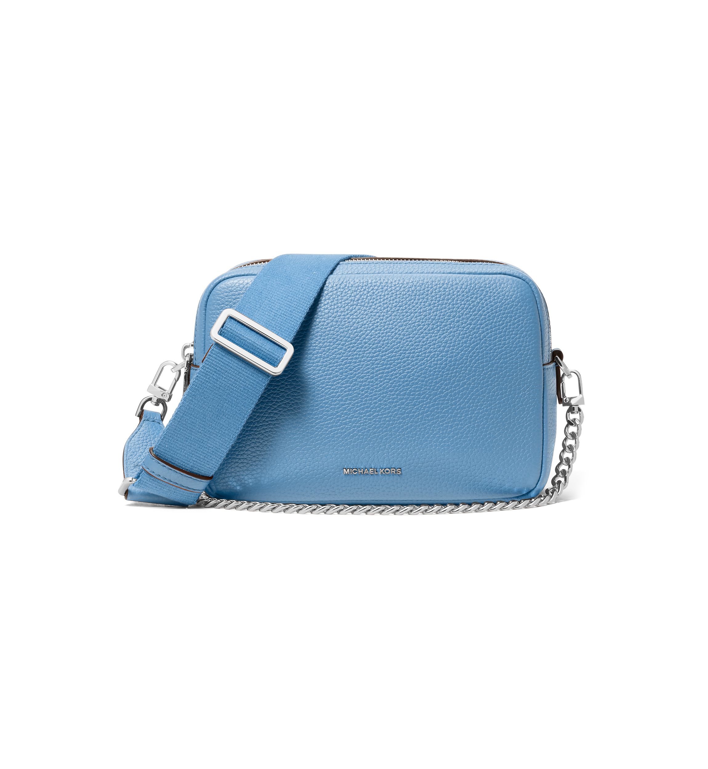 Bryant Medium Double Zip Chain Camera Crossbody 