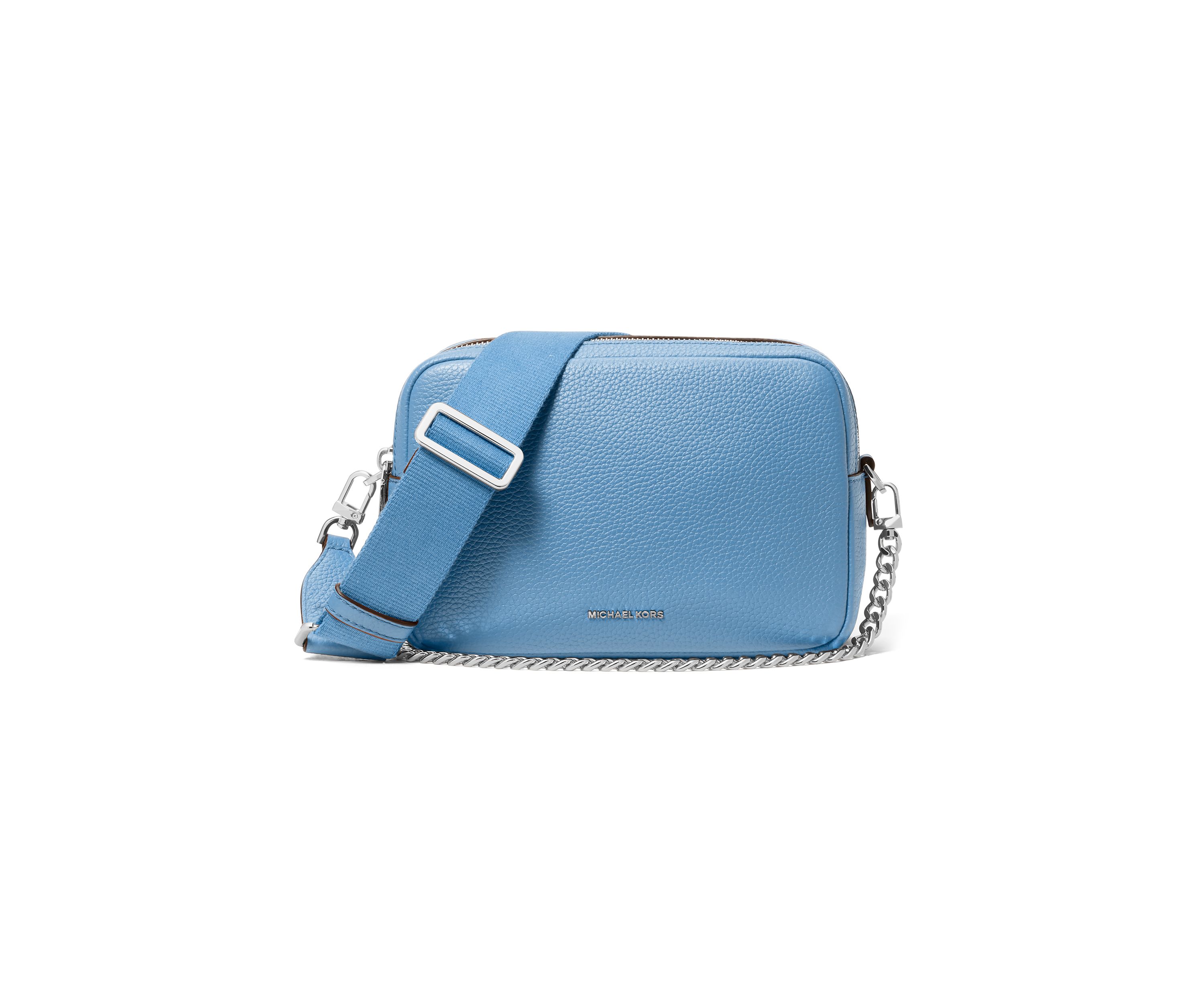 Bryant Medium Double Zip Chain Camera Crossbody 
