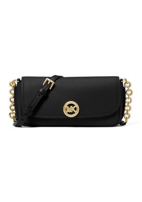 MICHAEL Michael Kors Nolita Small Flap Chain Crossbody, Black