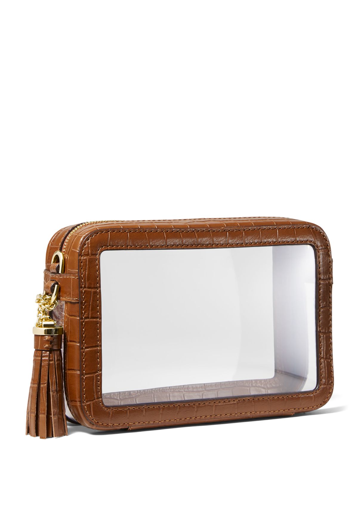 Medium Clear Camera Crossbody Bag