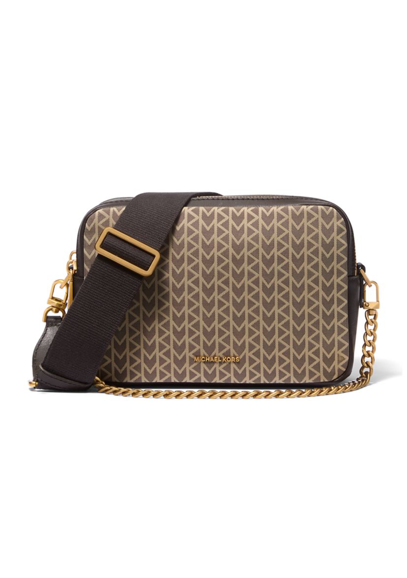 Bryant Medium Double Zip Chain Camera Crossbody