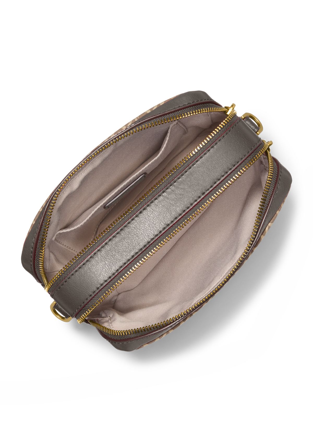 Bryant Medium Double Zip Chain Camera Crossbody