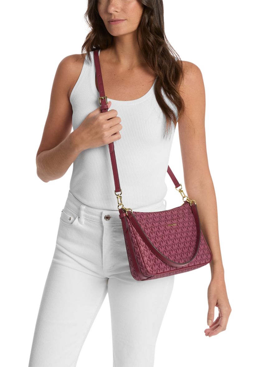 Jet Set Medium Top Zip Pochette Crossbody Bag