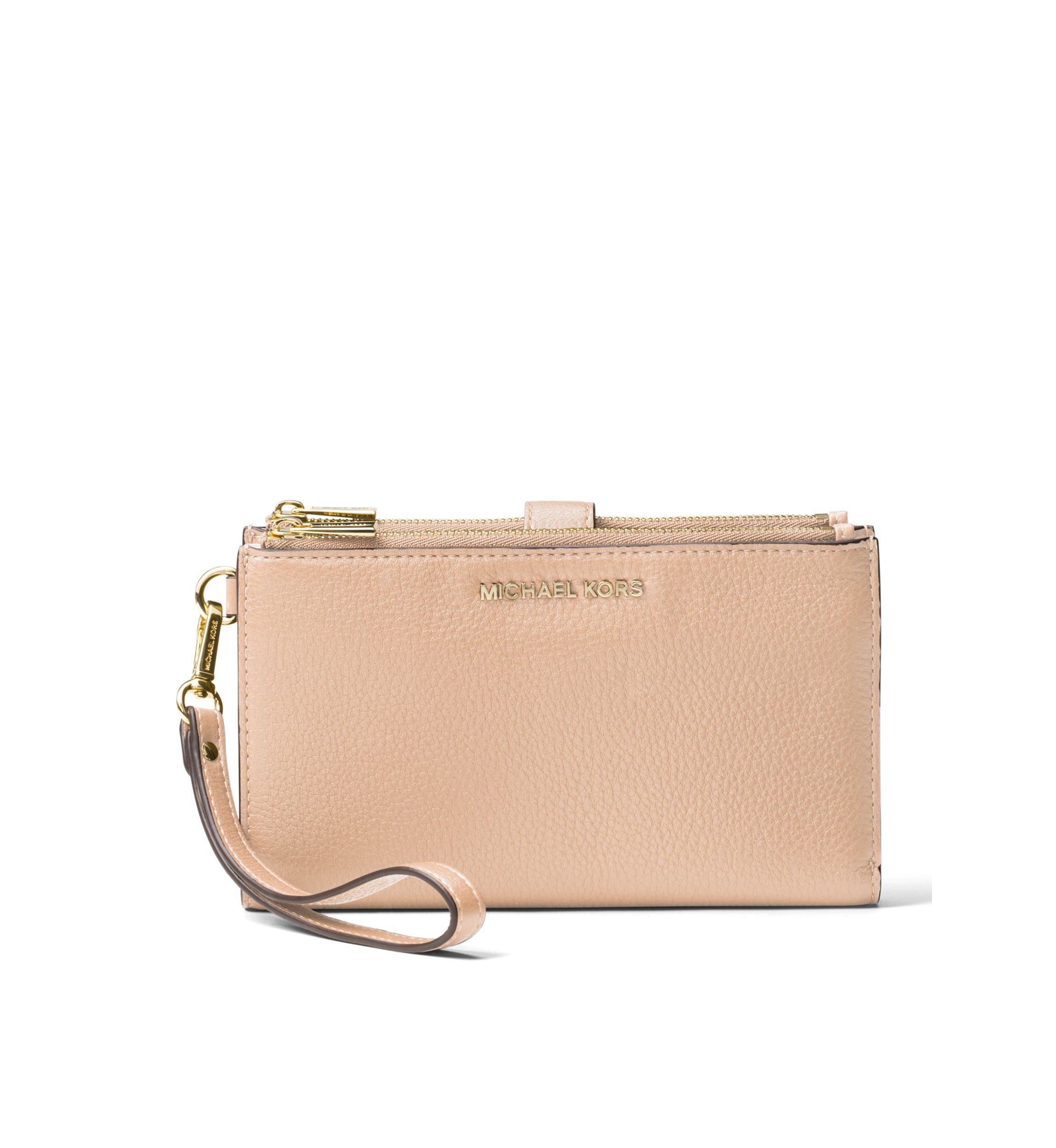 Jet Set Double Zip Wristlet