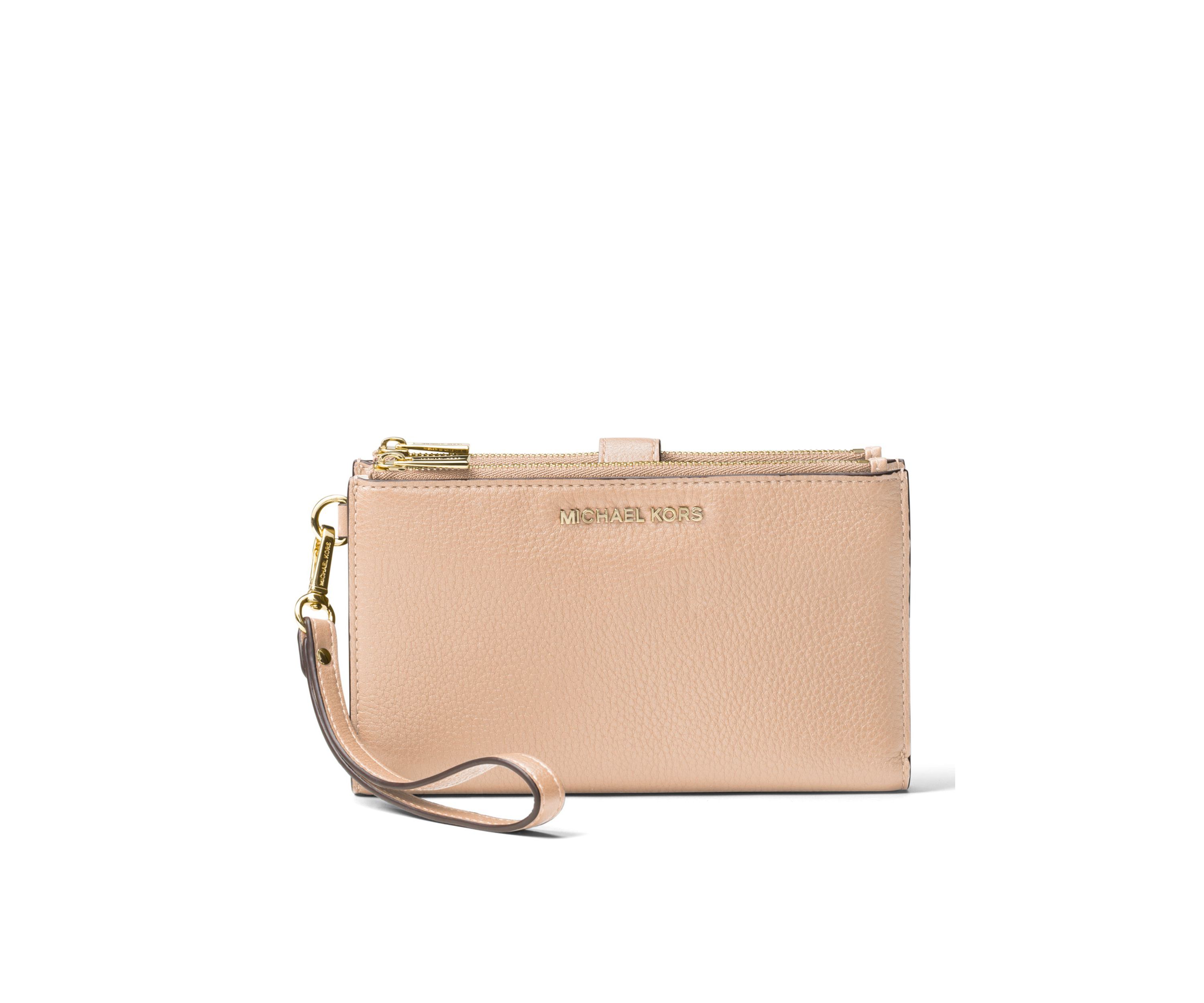 Jet Set Double Zip Wristlet