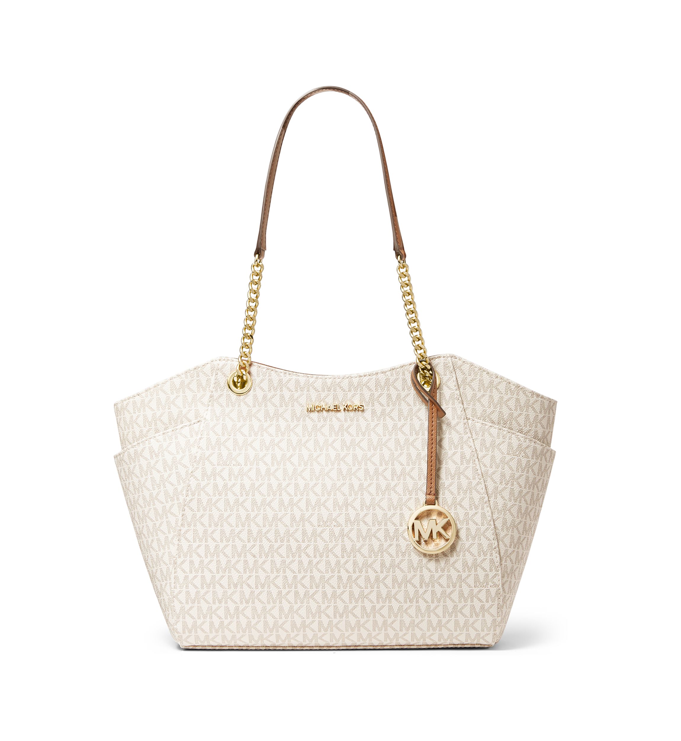 Jet Set Travel Large Chain Shoulder Tote