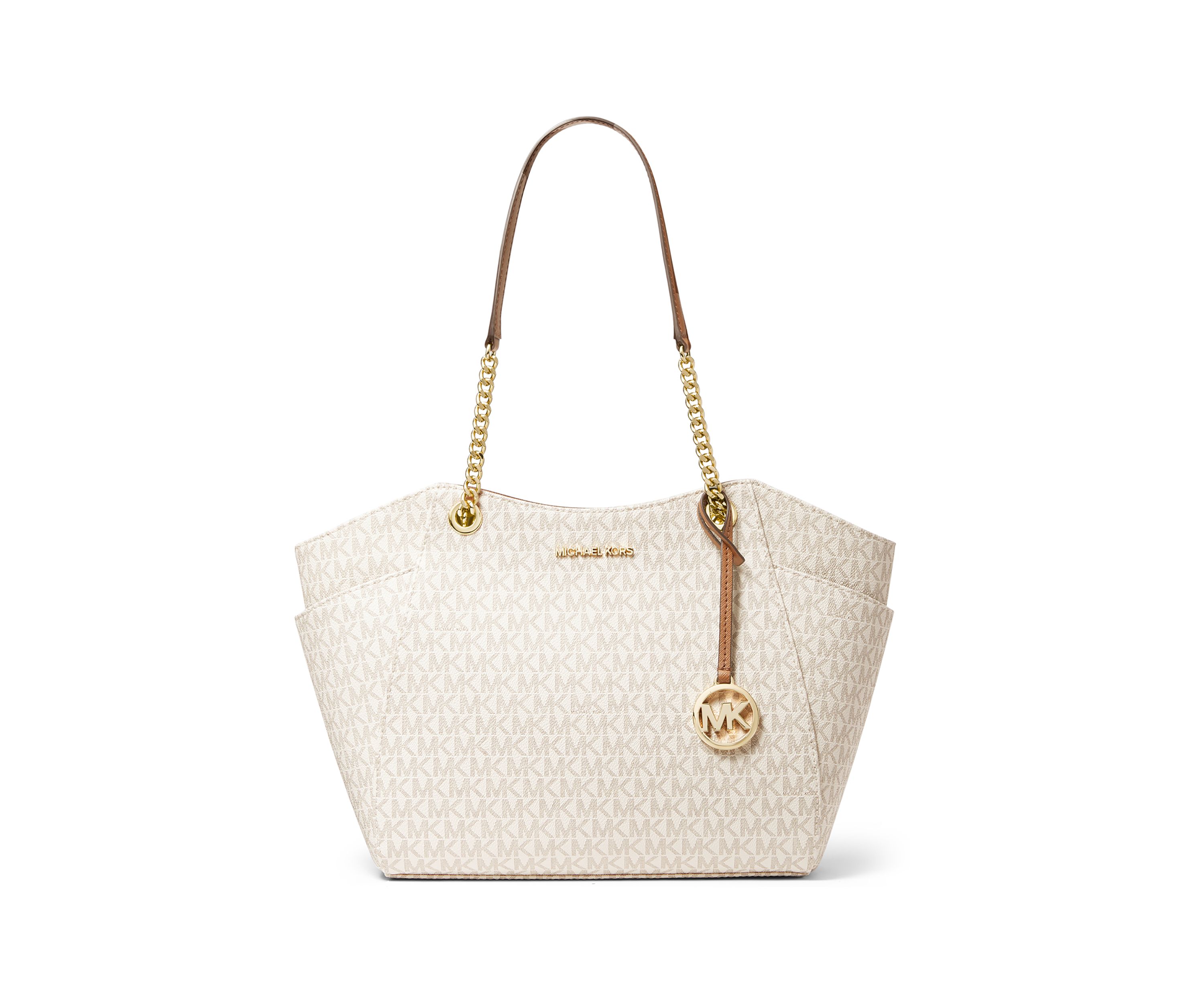 Jet Set Travel Large Chain Shoulder Tote