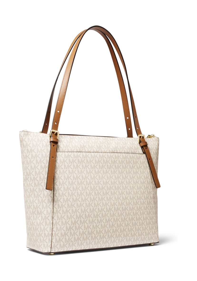 Large Top Zip Tote