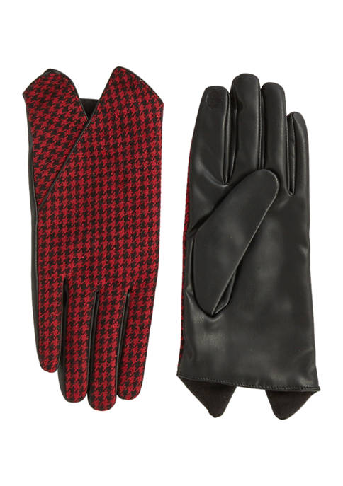 Collection XIIX Mini Houndstooth Gloves
