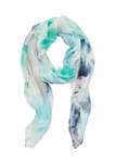 Watercolor Oblong Scarf 