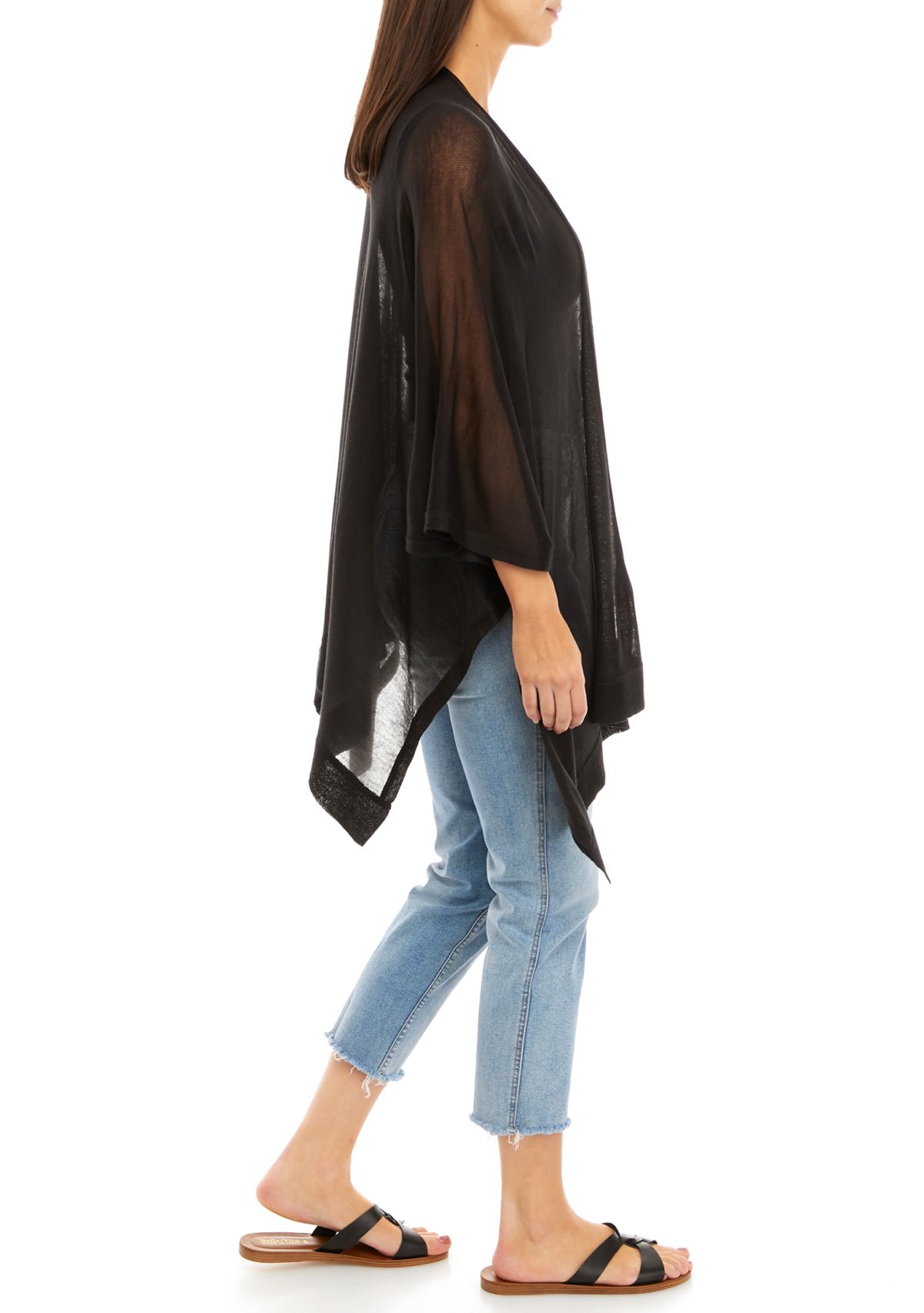 Lightweight Knit Topper Shawl