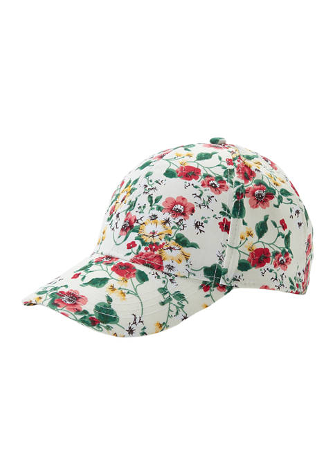 Floral Baseball Hat 