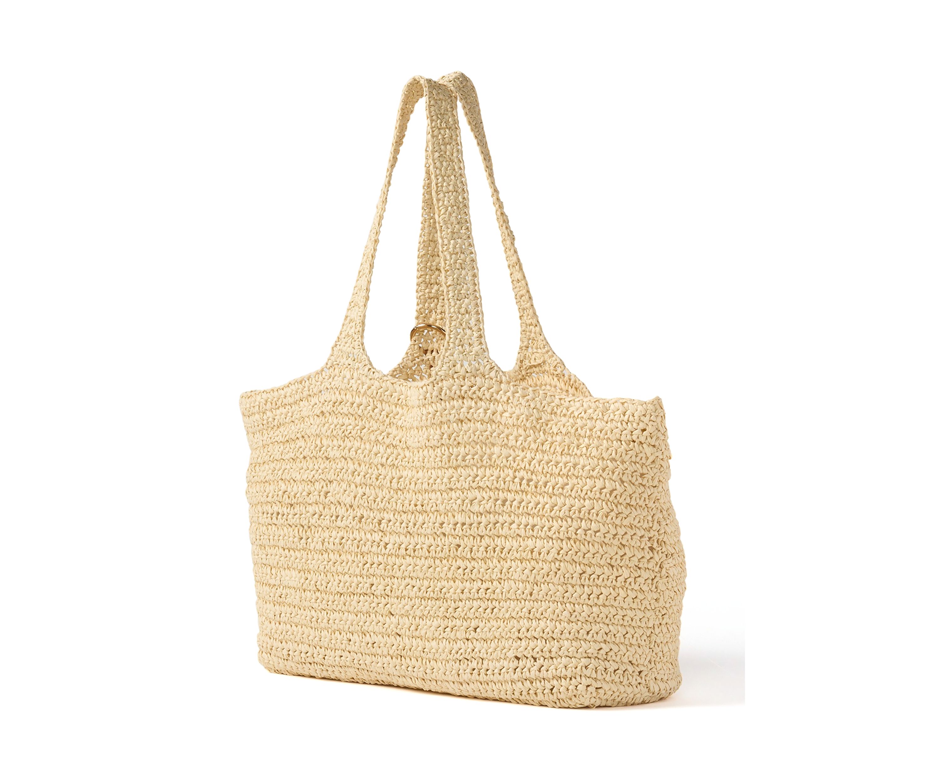 Crochet Tote with Trim