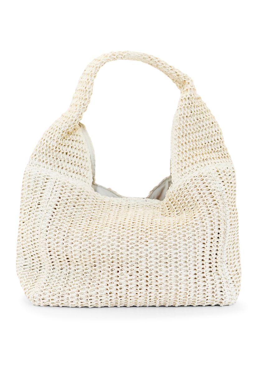 Straw Hobo Bag