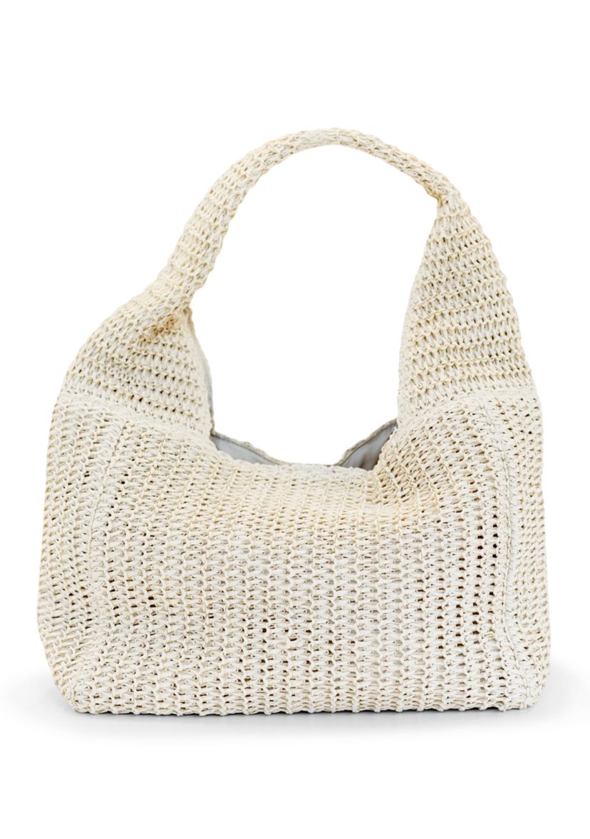 Straw Hobo Bag