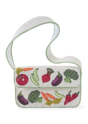 SOL and MER Beaded Veggie Shoulder Bag | Belk