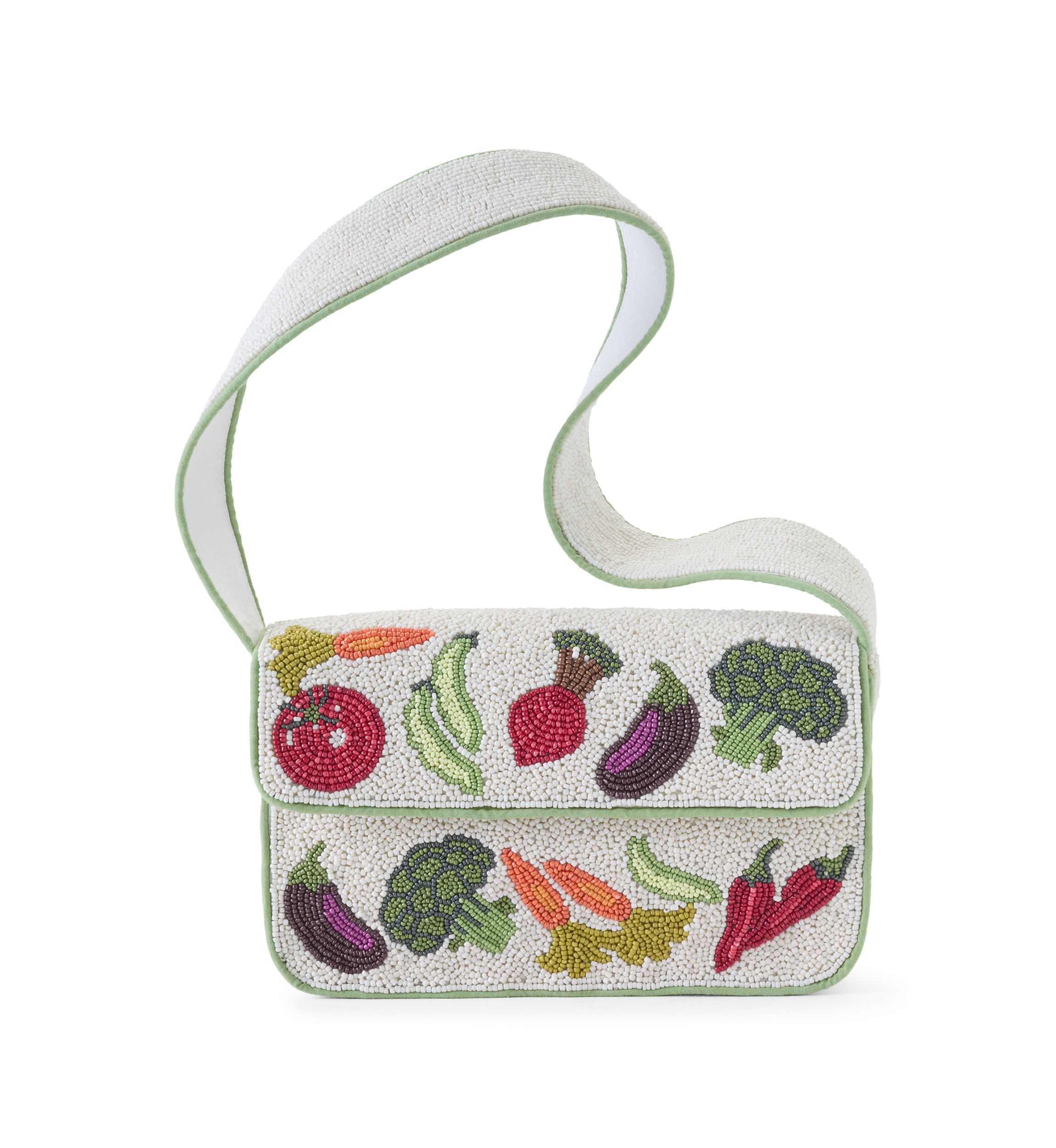 SOL and MER Beaded Veggie Shoulder Bag | Belk