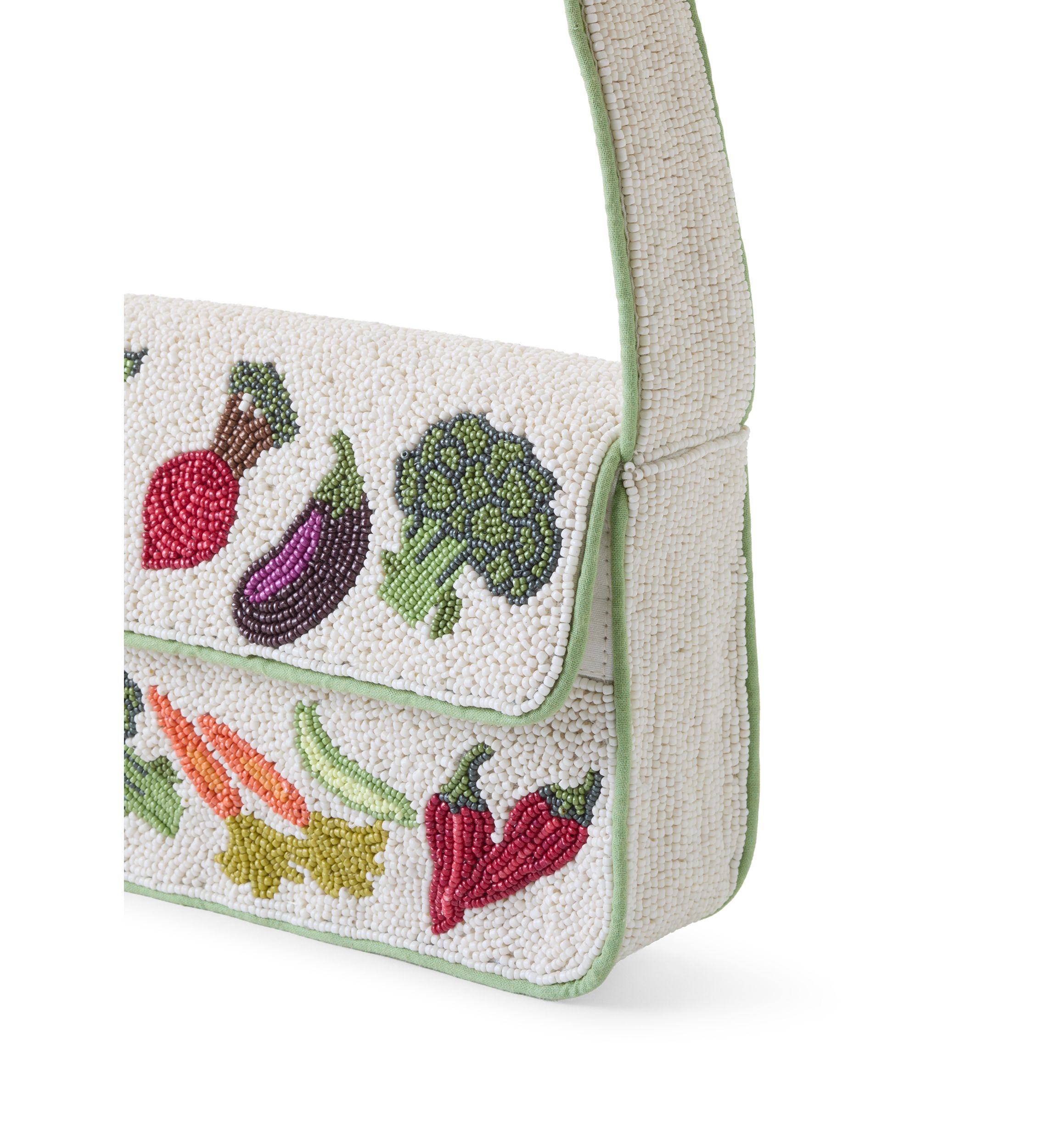 SOL and MER Beaded Veggie Shoulder Bag | Belk