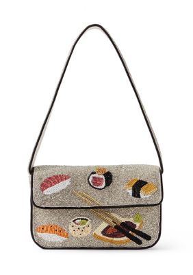 SOL and MER Beaded Sushi Shoulder Bag | Belk