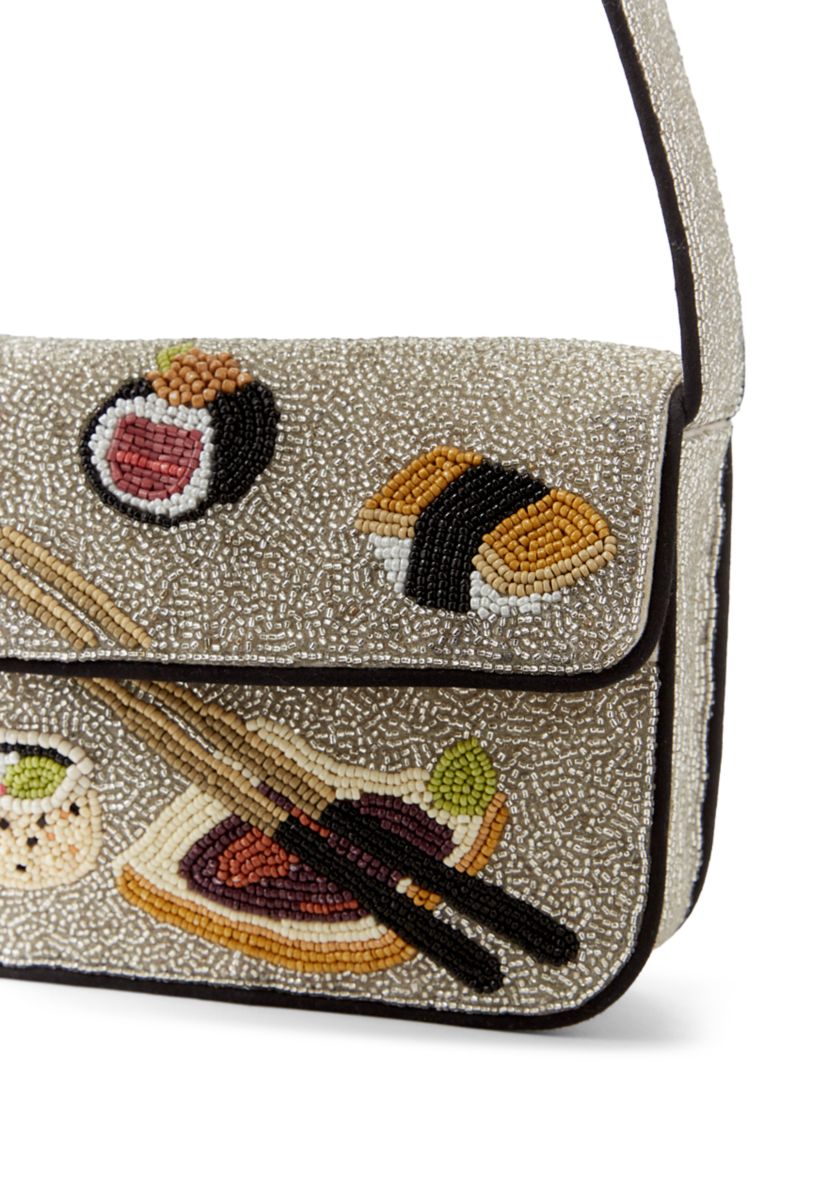 SOL and MER Beaded Sushi Shoulder Bag | Belk