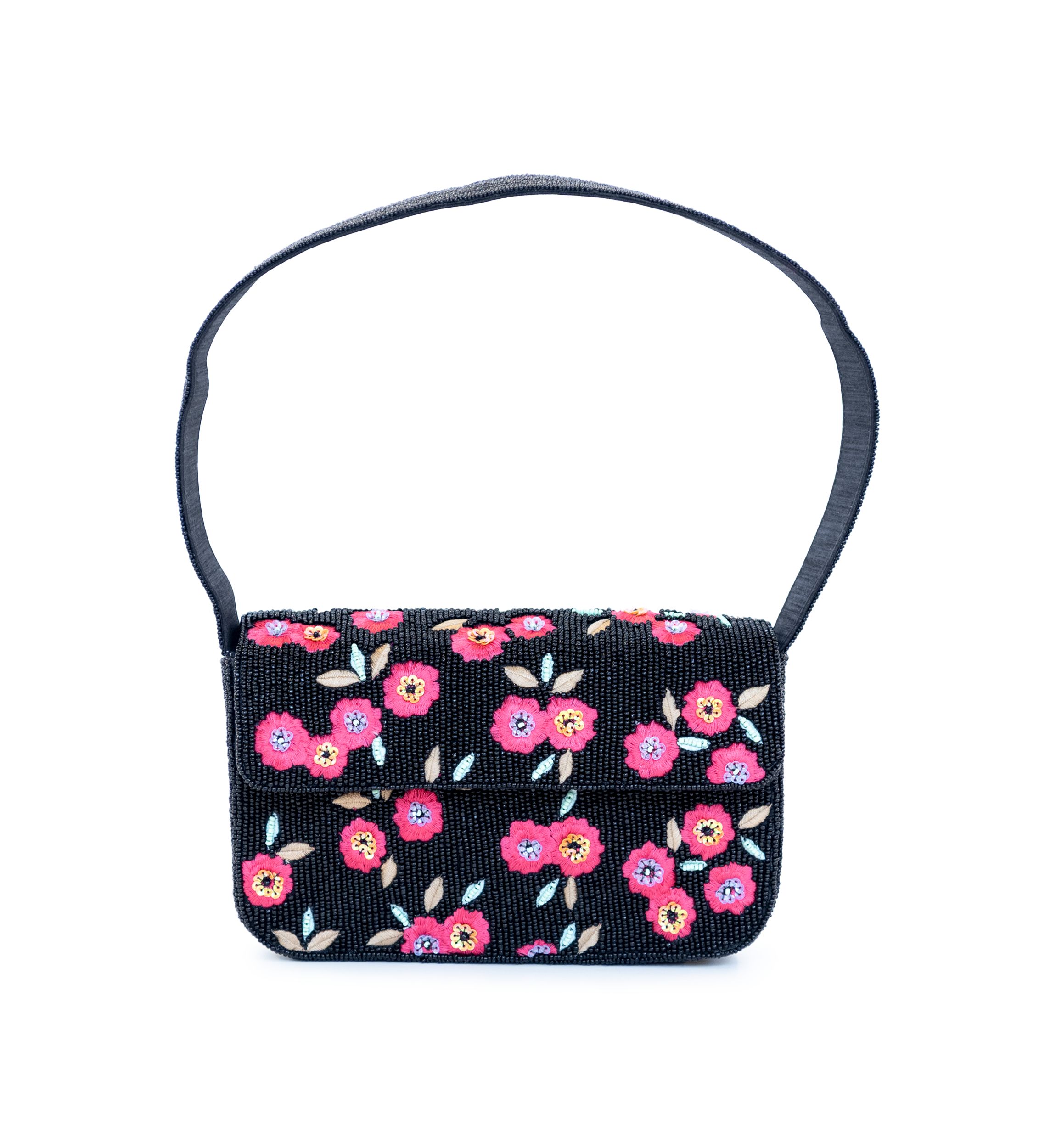 Beaded Shoulder Bag 