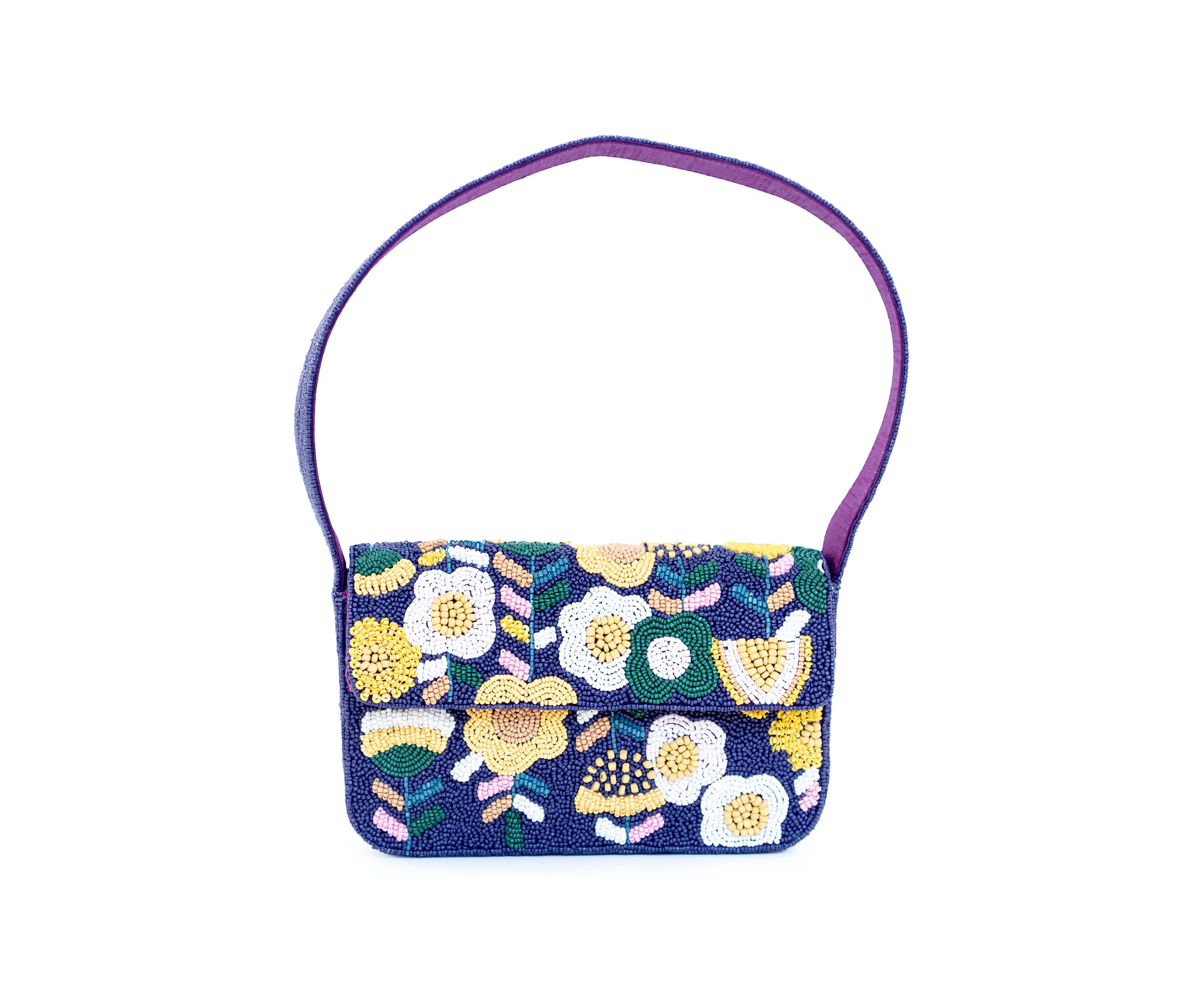 Beaded Shoulder Bag 